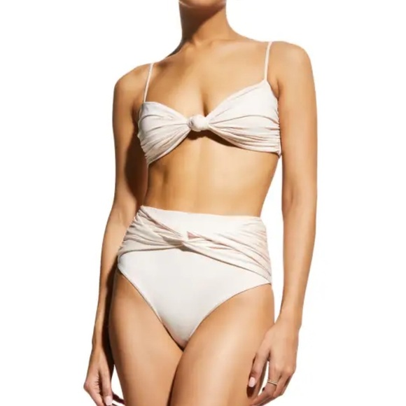Johanna Ortiz Pearls Pacha Mama Bikini top - Picture 1 of 5